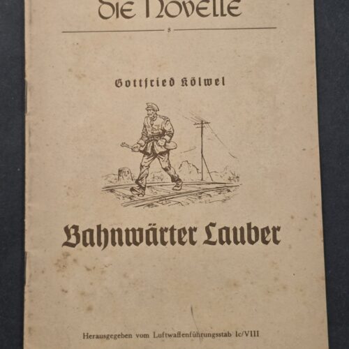20260906_140345 WWII German Luftwaffe Flieger Flight Regiment Book Bahnwärter Lauber – Flg Ausb Rgt 14 Klagenfurt