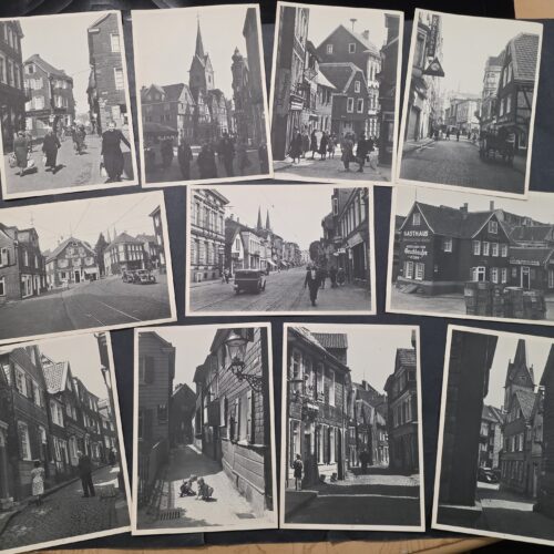 WW2 Third Reich 1930s Era Nazi German Solingen Street Scene Photo Prints 8x6 Architecture