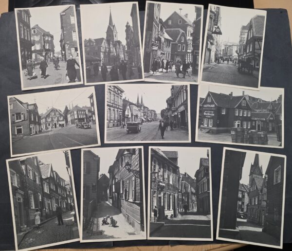 WW2 Third Reich 1930s Era Nazi German Solingen Street Scene Photo Prints 8x6 Architecture