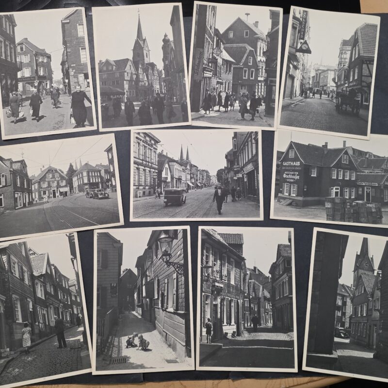 20260906_141324 WW2 Third Reich 1930s Era Nazi German Solingen Street Scene Photo Prints 8x6 Architecture