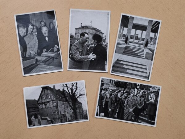 20260910_183538 1936 Nazi German NSDAP Third Reich Adolf Hitler Photo Tobacco collector cards Himmler SS SA Hess