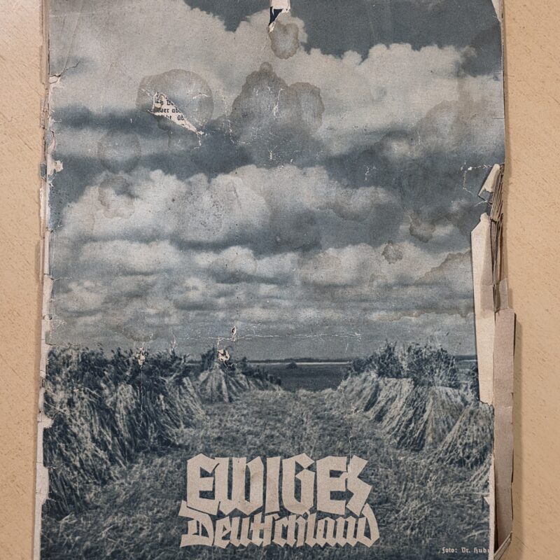 WW2 Nazi German NSDAP Third Reich July 1936 Ewiges Deutschland NS Volkswohlfahrt Illustrated Magazine