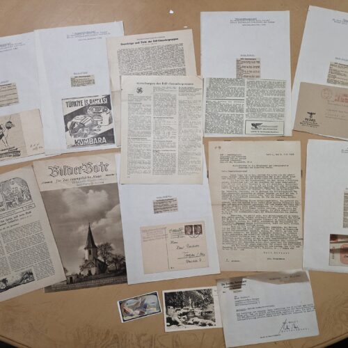 20260913_164347 WWII Nazi German Third Reich KdF Sammlergruppen WHW Winter Help Philatelic Collector Archive – DAF Documents, Covers, Tickets & Ephemera