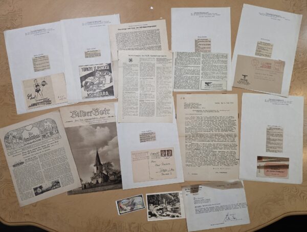 20260913_164347 WWII Nazi German Third Reich KdF Sammlergruppen WHW Winter Help Philatelic Collector Archive – DAF Documents, Covers, Tickets & Ephemera