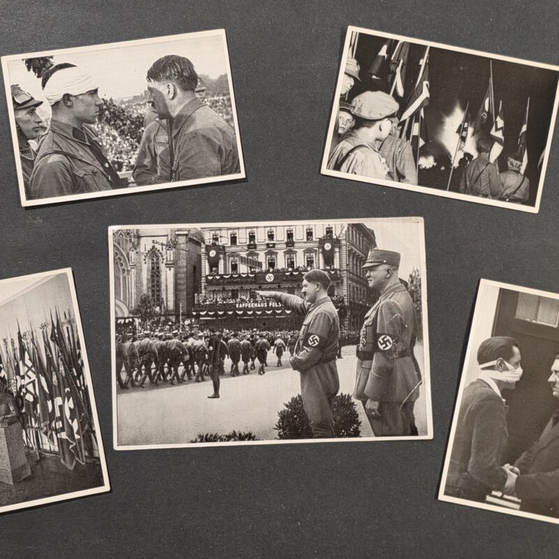 20260913_165318 Nazi German Third Reich 1933 Deutschland Erwacht NSDAP Heinrich Hoffmann Tobacco Cigarette Photo Cards Hitler SA SS HJ
