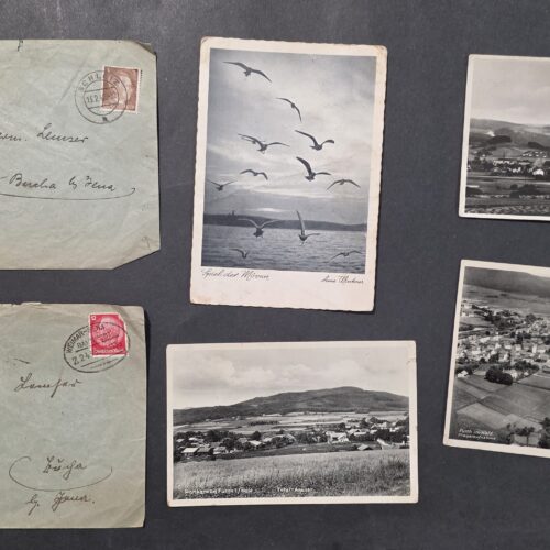 20260915_155705 WWII Nazi German 1940-45 Third Reich Postcard Lot Covers Hindenburg Postal History