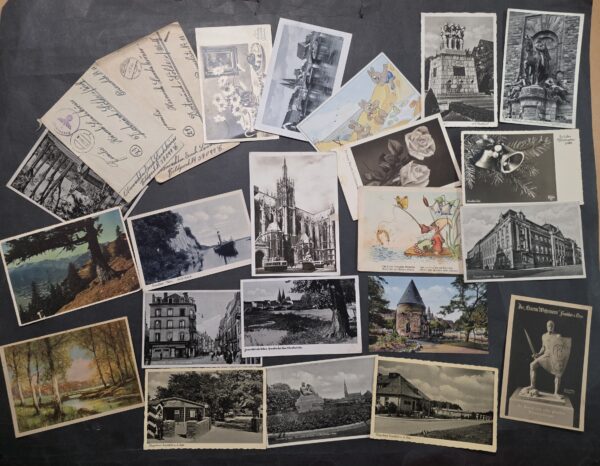 20260915_162504 WWII German Police Feldpost Grouping – 23 Covers Letters & Postcards – Erich Landskroner