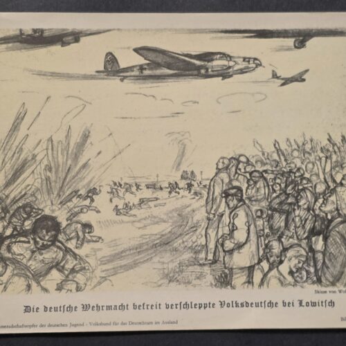 20260916_161134 Original 1939 Nazi German HJ DJ Youth WWII VDA Wolf Willrich Wehrmacht Liberation Art Print