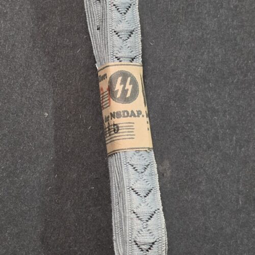 20260916_165442 WW2 German SS Tresse Bundle For Insignia w SS RZM Tag
