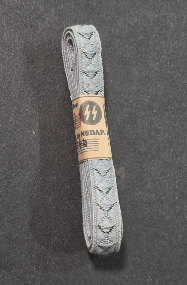 20260916_165442 WW2 German SS Tresse Bundle For Insignia w SS RZM Tag