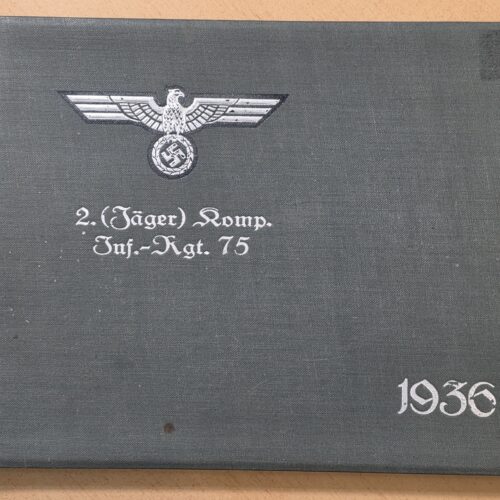 20260918_124213 WW2 German Wehrmacht 2 Jager Komp. Photo Album Prints of Adolf Hitler Hermann Goring ++