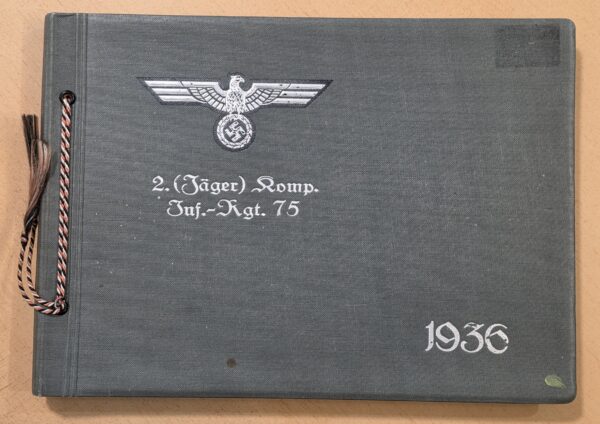 20260918_124213 WW2 German Wehrmacht 2 Jager Komp. Photo Album Prints of Adolf Hitler Hermann Goring ++