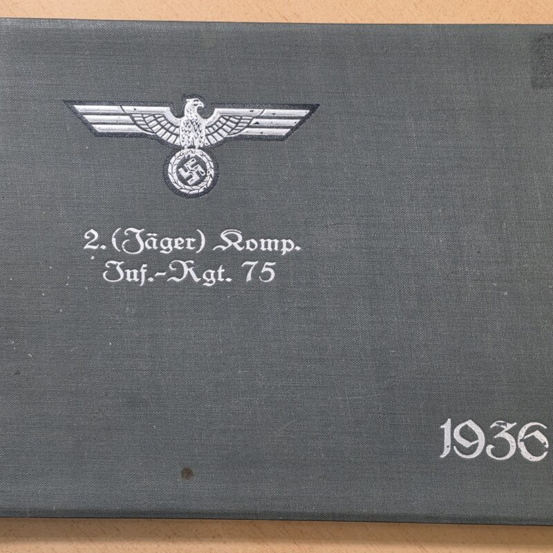 20260918_124213 WW2 German Wehrmacht 2 Jager Komp. Photo Album Prints of Adolf Hitler Hermann Goring ++