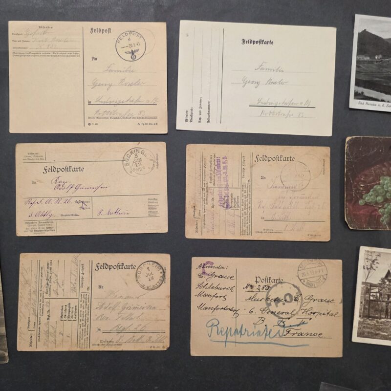 20260923_144758 WW1 & WW2 Era German Soldiers Feldpost Photos & Postcards 1918-1941