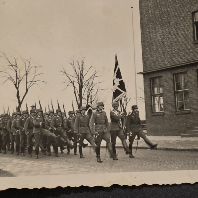 20260924_133316 Luftwaffe Standard Flag Bearers Military Parade Photo WW2 WWII Nazi German