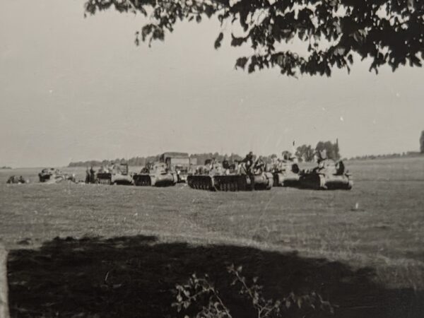 20260924_133843 Panzer Tanks in the field WW2 German Military Photo