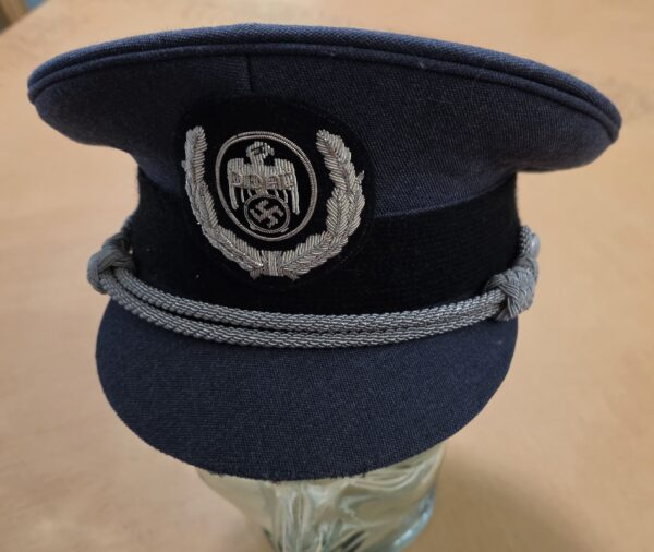 WW2 Nazi German NSDAP DDAC Automobile Auto Club Officers Visor Cap Hat