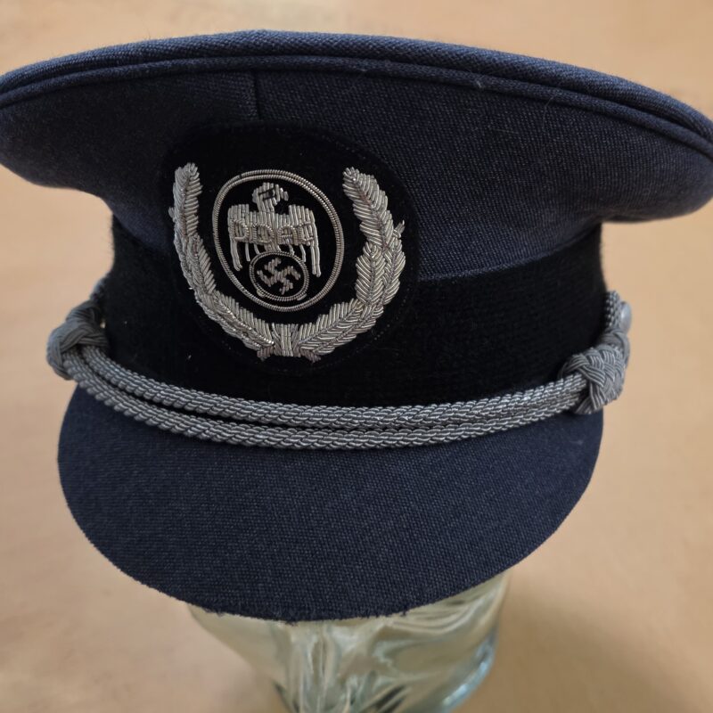 WW2 Nazi German NSDAP DDAC Automobile Auto Club Officers Visor Cap Hat
