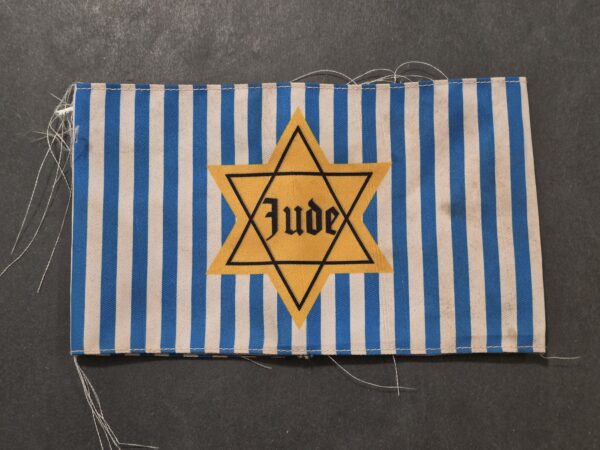 WW2 Nazi German Jewish Holocaust Ghetto JUDE Armband