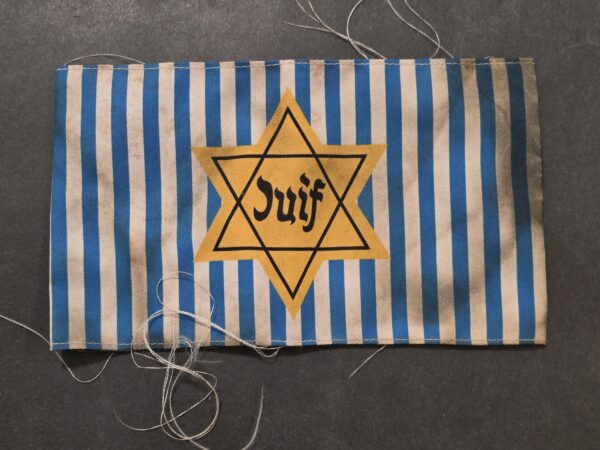 WW2 Nazi German Jewish French Holocaust Ghetto JUIF Armband