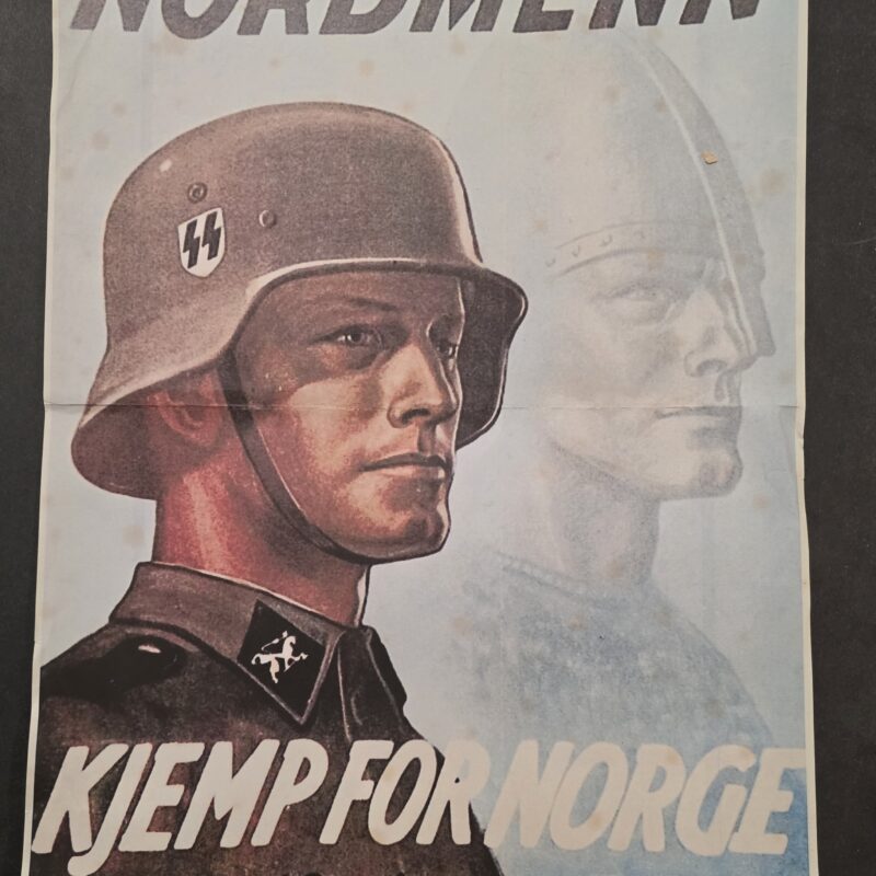 20260926_144603 Nordmenn SS Norway Recruiting Propaganda Poster WW2 Nazi German