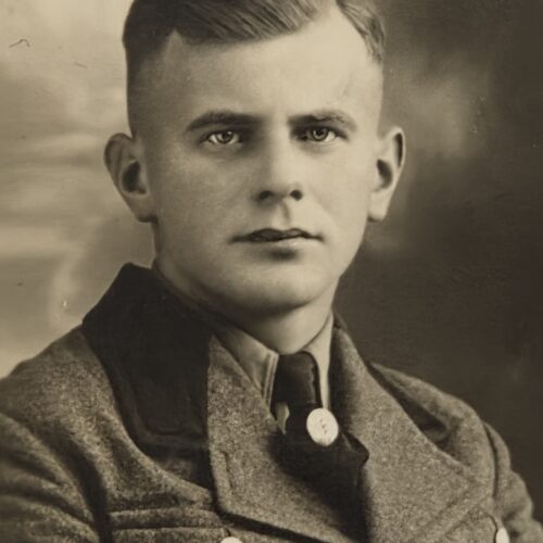 WW2 German Young RAD Soldiers Studio Portrait Photo in Uniform