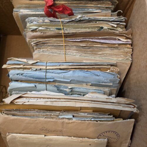 138 Feldpost covers w contents Fischer Family