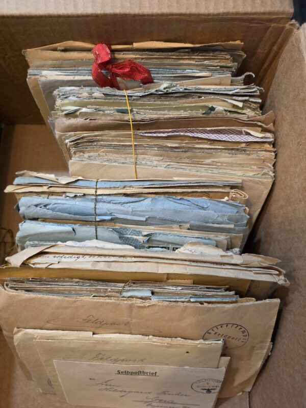 138 Feldpost covers w contents Fischer Family