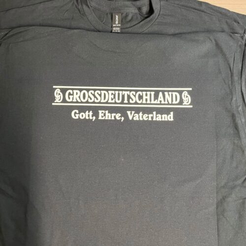 WW2 Nazi German SS GD Gross Deutschland T Shirt
