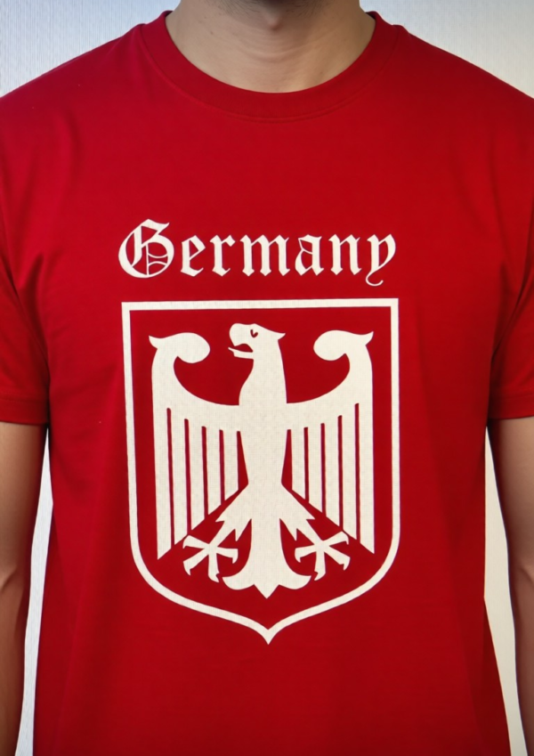 German Germany Military eagle with shield T Shirt