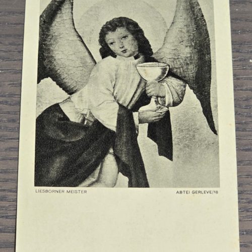 ac1 RARE! 13 y/o?? WW2 German DJ HJ Hitler Youth Standard Flag Bearers Young Boys Death card Killed in France 1940