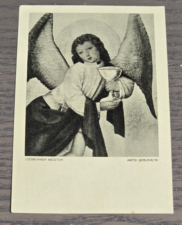 ac1 RARE! 13 y/o?? WW2 German DJ HJ Hitler Youth Standard Flag Bearers Young Boys Death card Killed in France 1940