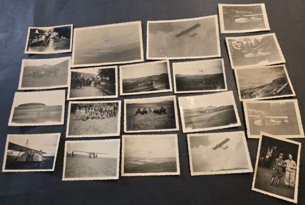 fk1 Rare NSFK WWII Nazi German Fliegerkorps Photo Lot 20 German Aviation Planes Pilots Airfield