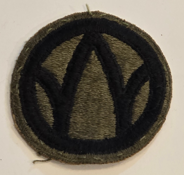 Original WWII US Army 89th Infantry Division Military Patch Insignia