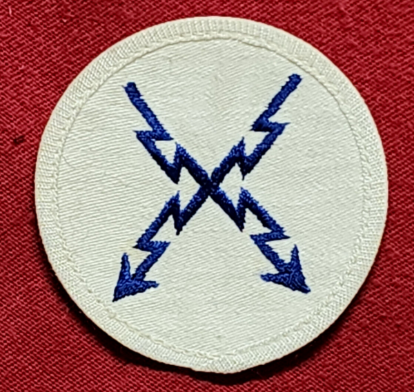 Original WW2 WWII German Kriegsmarine Soldiers Navy Military Rank Career Teletypist patch