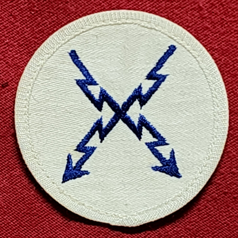 km1 Original WW2 WWII German Kriegsmarine Soldiers Navy Military Rank Career Teletypist patch