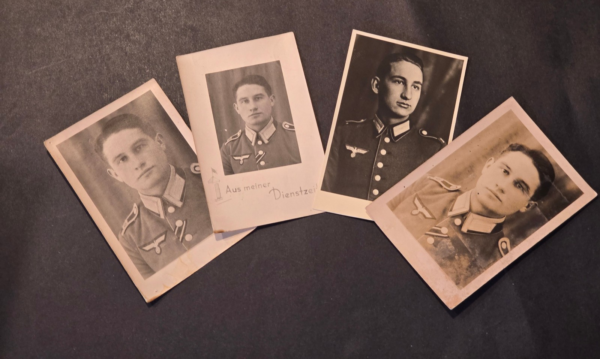 WWII German Wehrmacht Soldier Military Photo Postcard Lot ID’d Erich 28.Kp Infanterie Regiment 228