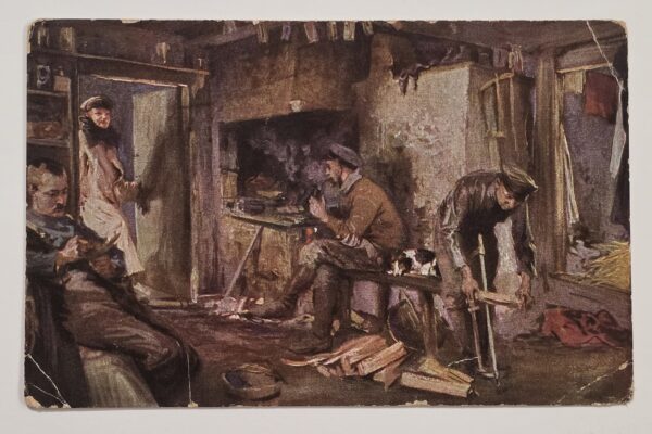 20261001_131303 WWI German Reichs-Spende Veterans Charity Postcard Soldiers Schwormstädt 1918