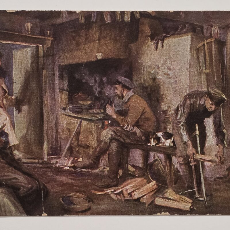20261001_131303 WWI German Reichs-Spende Veterans Charity Postcard Soldiers Schwormstädt 1918
