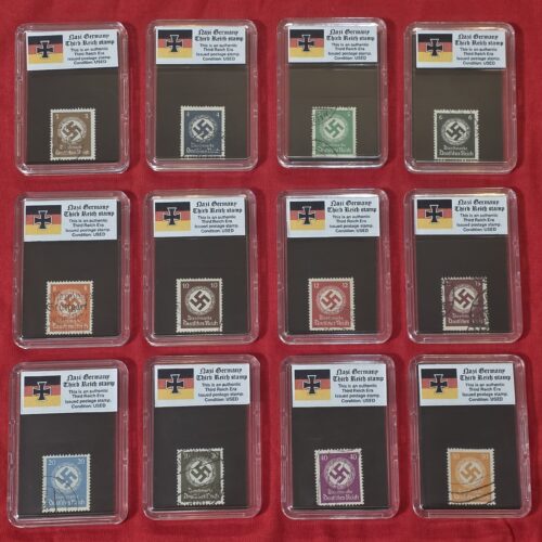 20261003_142050 WW2 Nazi German Third reich NSDAP Government Officials swastika Stamp set complete