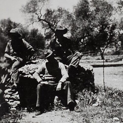 UNKNOWN SOLDIERS WW2 German??  Military Wartime Photo