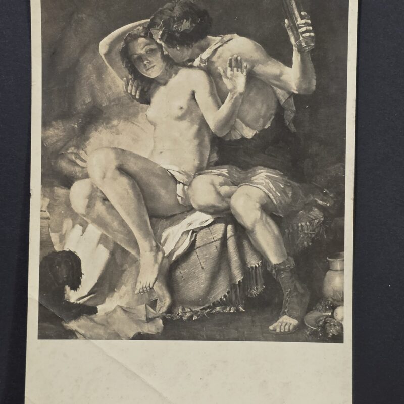 20261007_155615 WW2 Nazi German Third Reich HDK Nude Art Postcard Munchen House of Art Museum Karl Truppe