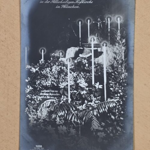 20261007_161216 1912 Imperial German Bavaria Prince Regent Luitpold Death Funeral Postcard Munich Royalty