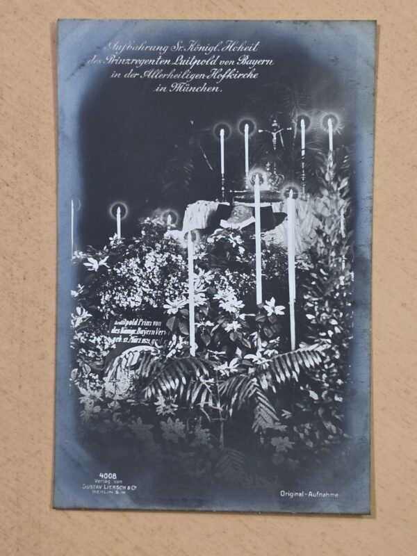20261007_161216 1912 Imperial German Bavaria Prince Regent Luitpold Death Funeral Postcard Munich Royalty