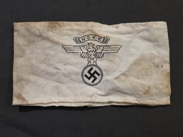 20261010_175238 WWII Nazi German NSKK Motorcycle Motor Corps Swastika Eagle Armband