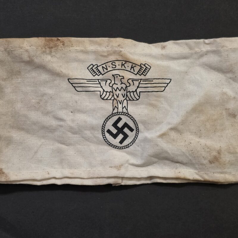 20261010_175238 WWII Nazi German NSKK Motorcycle Motor Corps Swastika Eagle Armband
