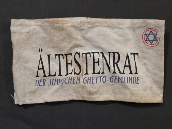 20261010_175309 WWII Nazi German Jewish Ghetto Ältestenrat Council of Elders Armband