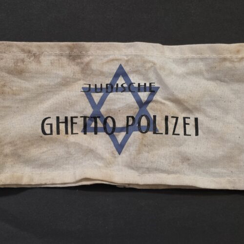 20261010_175433 WWII Nazi German Jewish Holocaust Ghetto Polizei Armband – Star of David