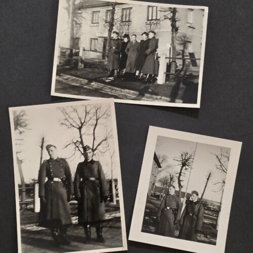 20261011_144156 Original WWII Nazi German SS & Wehrmacht Soldiers Photos – SS Sleeve Eagle – 1940
