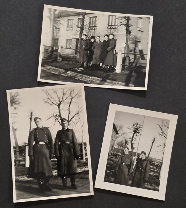 20261011_144156 Original WWII Nazi German SS & Wehrmacht Soldiers Photos – SS Sleeve Eagle – 1940